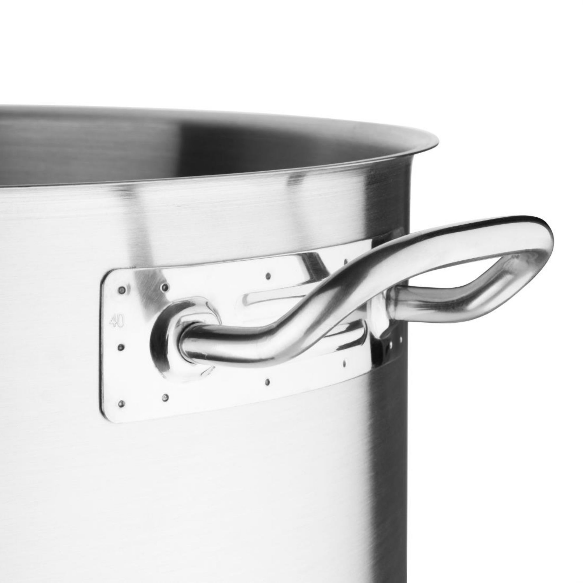 Picture of Vogue Stainless Steel Deep Stock Pot 40cm