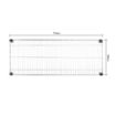 Picture of Vogue Metal Wire Wall Shelf 910mm
