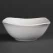 Picture of Olympia Whiteware Rounded Square Bowls 140mm (Pack of 12)