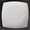 Picture of Olympia Whiteware Rounded Square Plates 185mm (Pack of 12)