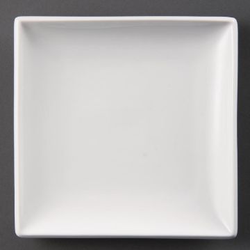 Picture of Olympia Whiteware Square Plates 180mm (Pack of 12)