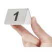 Picture of Olympia Stainless Steel Table Numbers 1-10 (Pack of 10)