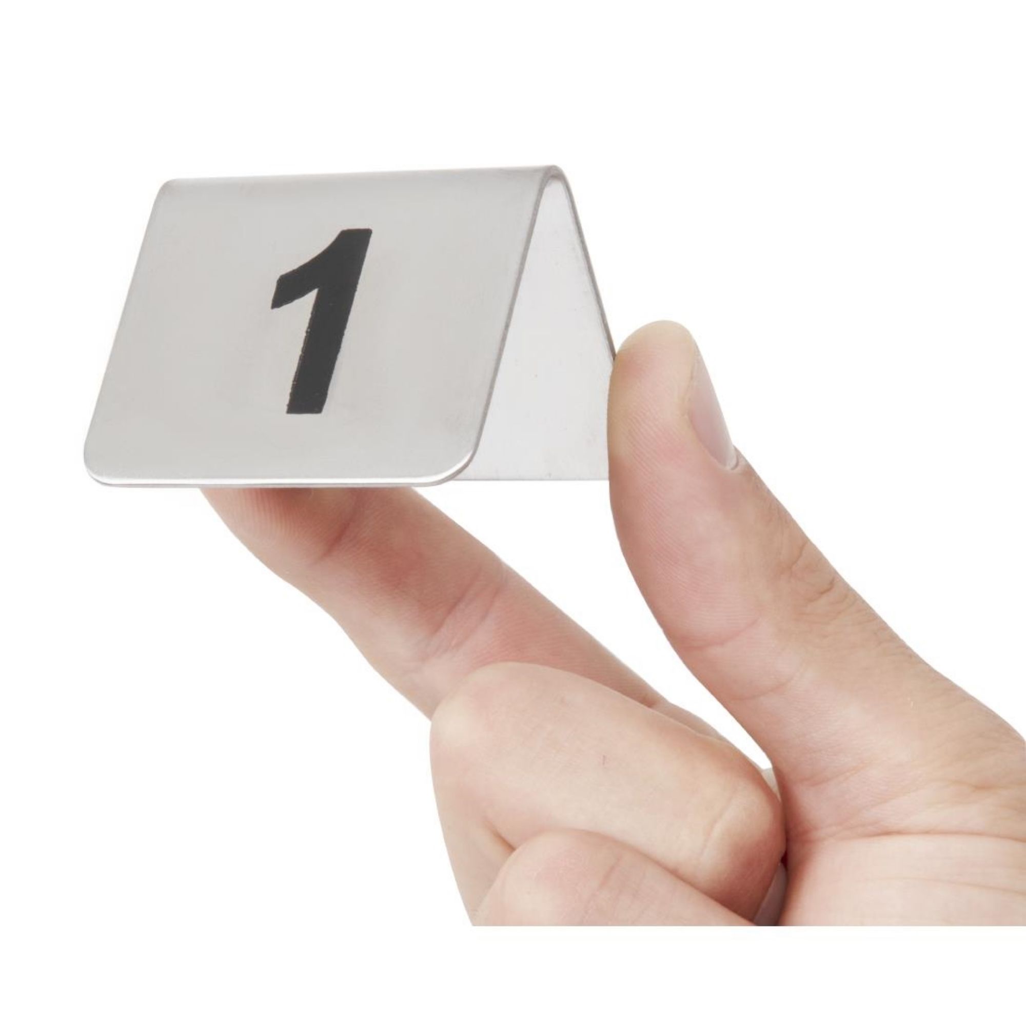 Picture of Olympia Stainless Steel Table Numbers 1-10 (Pack of 10)