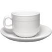 Picture of Olympia Linear Stacking Tea Cup Saucers (Pack of 12)