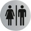 Picture of Stainless Steel Door Sign - Ladies & Gentlemen