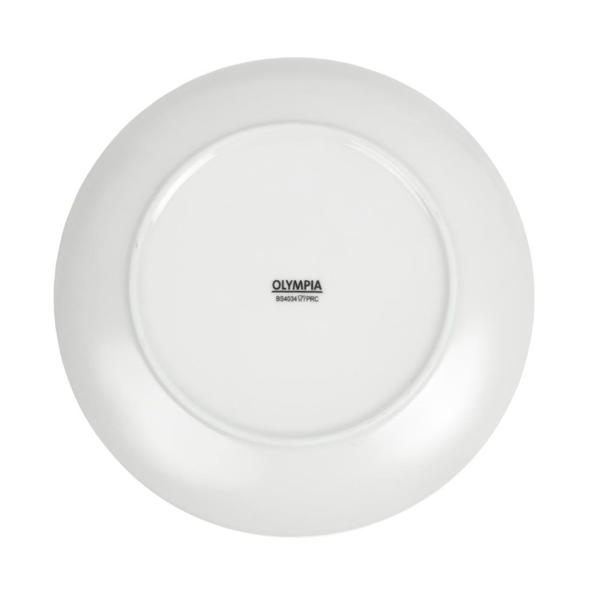 Picture of Olympia Whiteware Coupe Plates 230mm (Pack of 12)