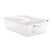 Picture of Araven Polypropylene 1/1 Gastronorm Food Storage Box 21Ltr (Pack of 4)