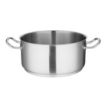 Picture of Vogue Stainless Steel Casserole Pan 28cm