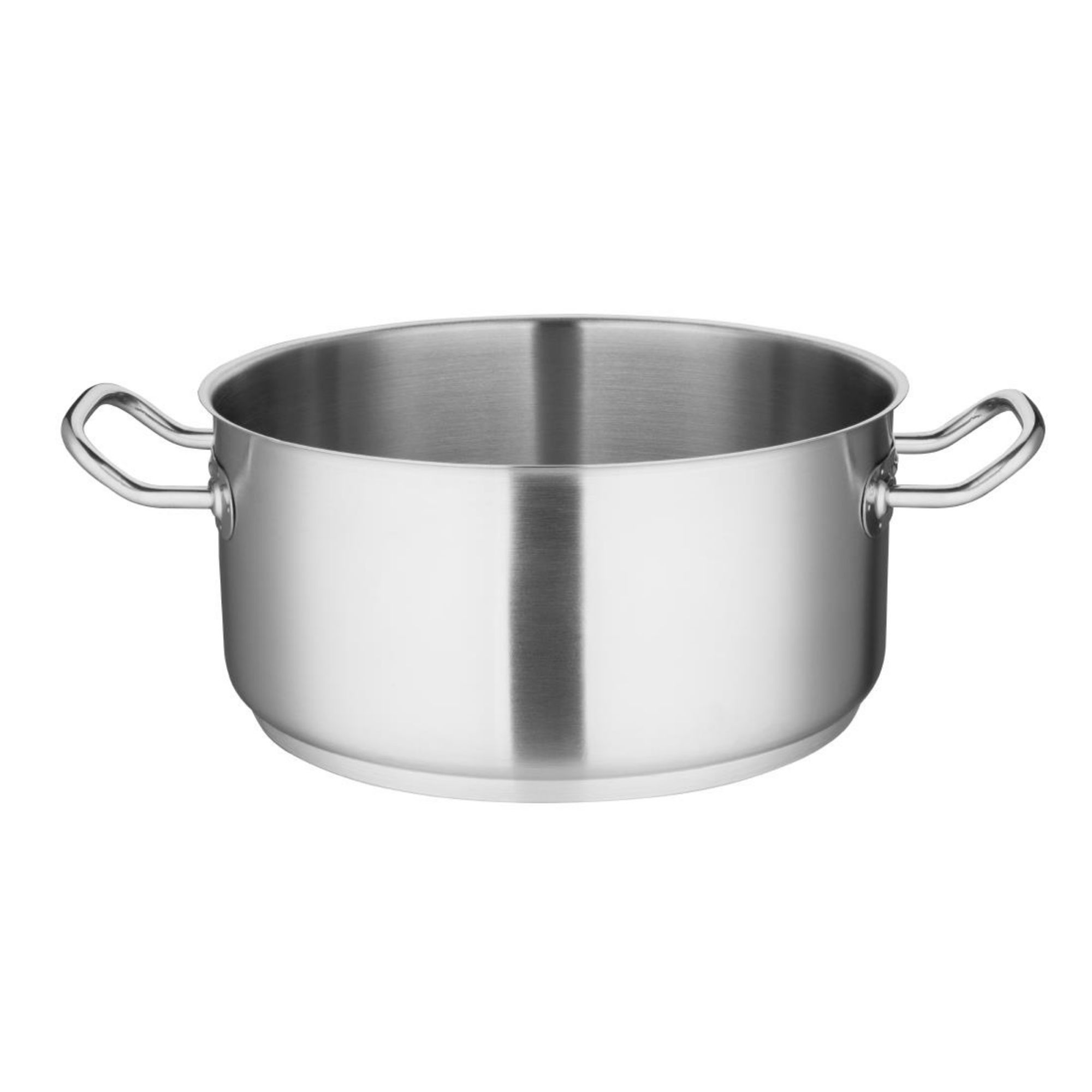 Picture of Vogue Stainless Steel Casserole Pan 28cm