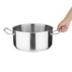 Picture of Vogue Stainless Steel Casserole Pan 28cm