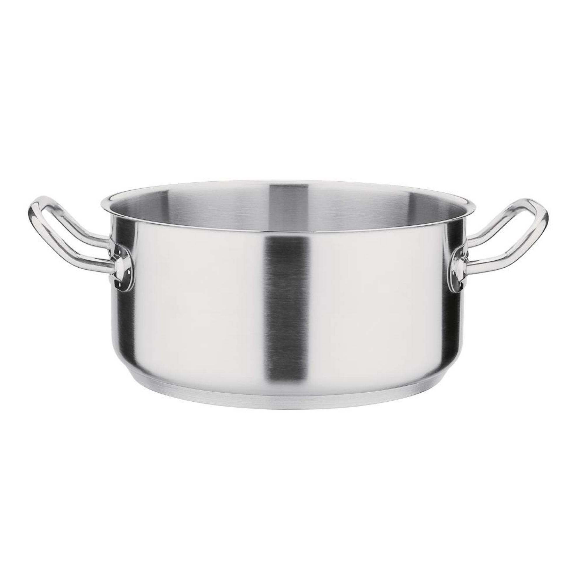 Picture of Vogue Stainless Steel Casserole Pan 24cm