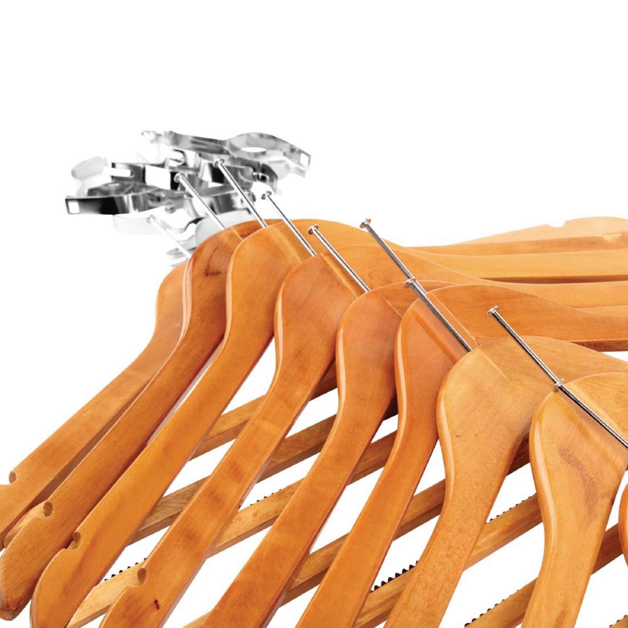 Picture of Wooden Security Hanger (Pack of 10)