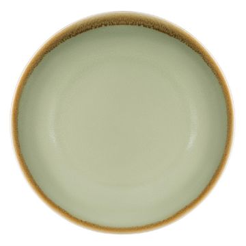 Picture of Olympia Kiln Round Coupe Plate Moss 230mm (6 Pack)