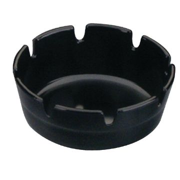 Picture of Olympia Black Melamine Ashtray