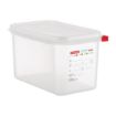 Picture of Araven Polypropylene 1/4 Gastronorm Food Containers 4.3Ltr (Pack of 4)