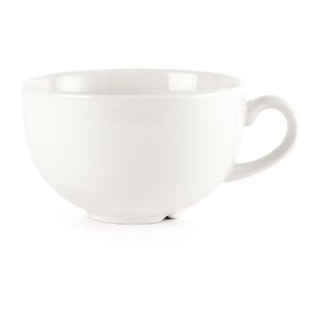 Picture of Churchill Plain Whiteware Cappuccino Cups 340ml (24 pack)