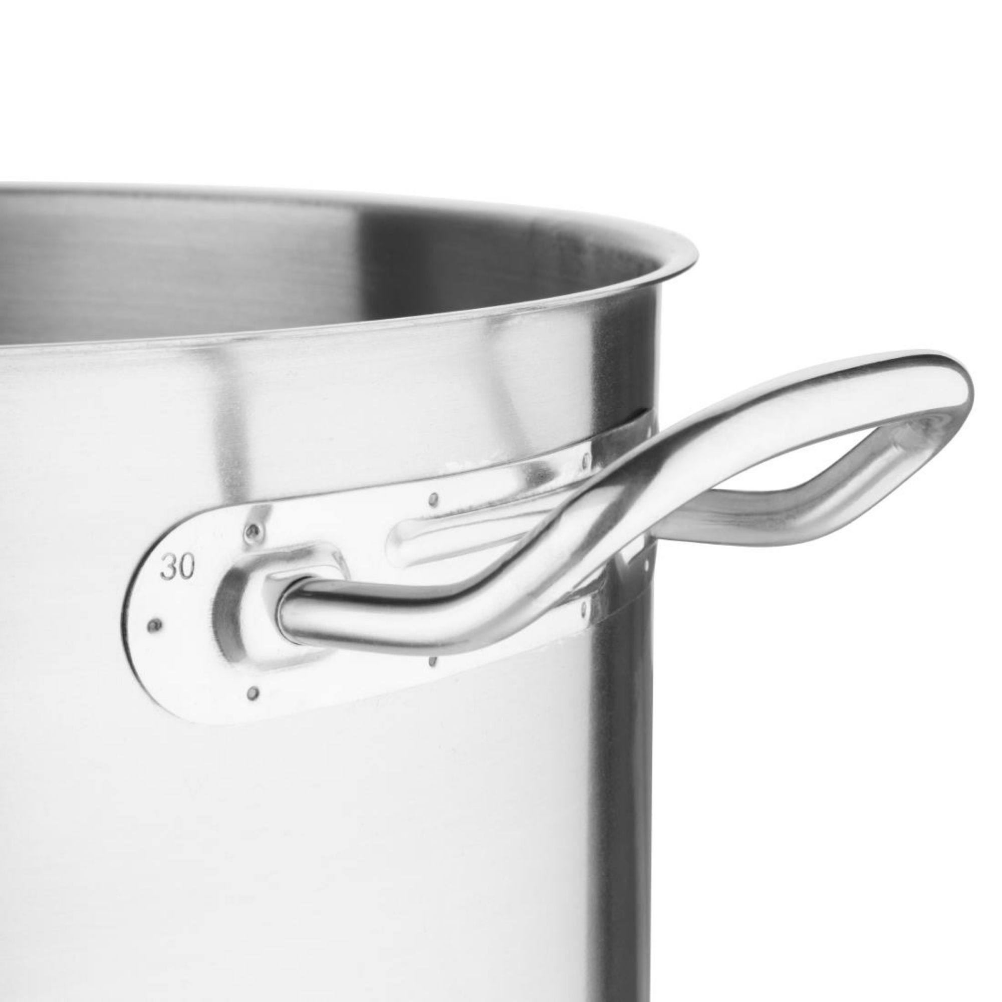 Picture of Vogue Stainless Steel Deep Stock Pot 30cm