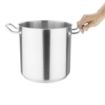 Picture of Vogue Stainless Steel Deep Stock Pot 24cm