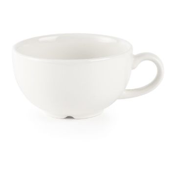Picture of Churchill Plain Whiteware Cappuccino Cups 227ml (24 pack)