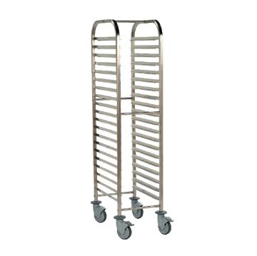 Picture of Matfer Bourgeat Full Gastronorm Racking Trolley 20 Shelves