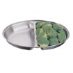 Picture of Olympia Oval Vegetable Dish Two Compartments 252mm