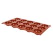 Picture of Pavoni Formaflex Silicone Half Sphere Mould 15 Cup - N936