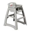 Picture of Rubbermaid Sturdy Stacking High Chair Platinum