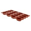 Picture of Pavoni Formaflex Silicone Oval Mould 16 Cup - N951
