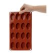 Picture of Pavoni Formaflex Silicone Oval Mould 16 Cup - N951