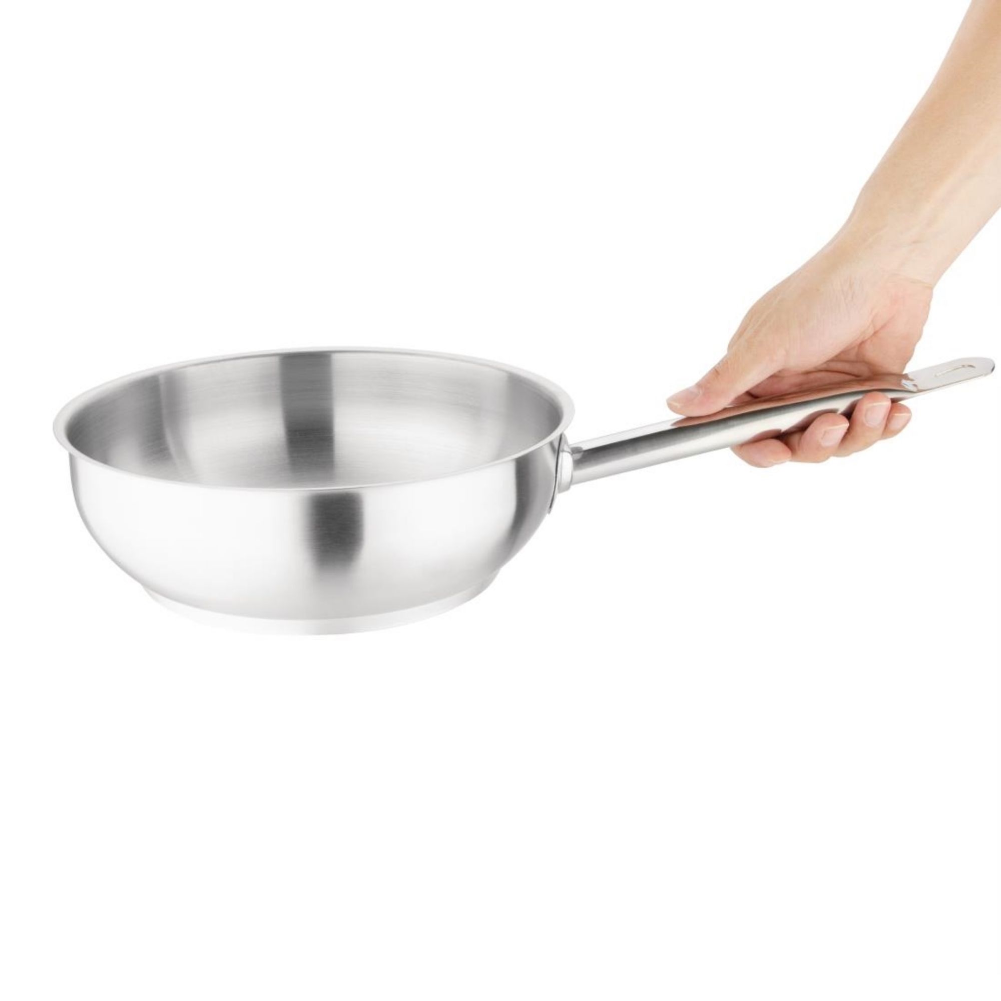 Picture of Vogue Stainless Steel SautÃ© Pan 24cm