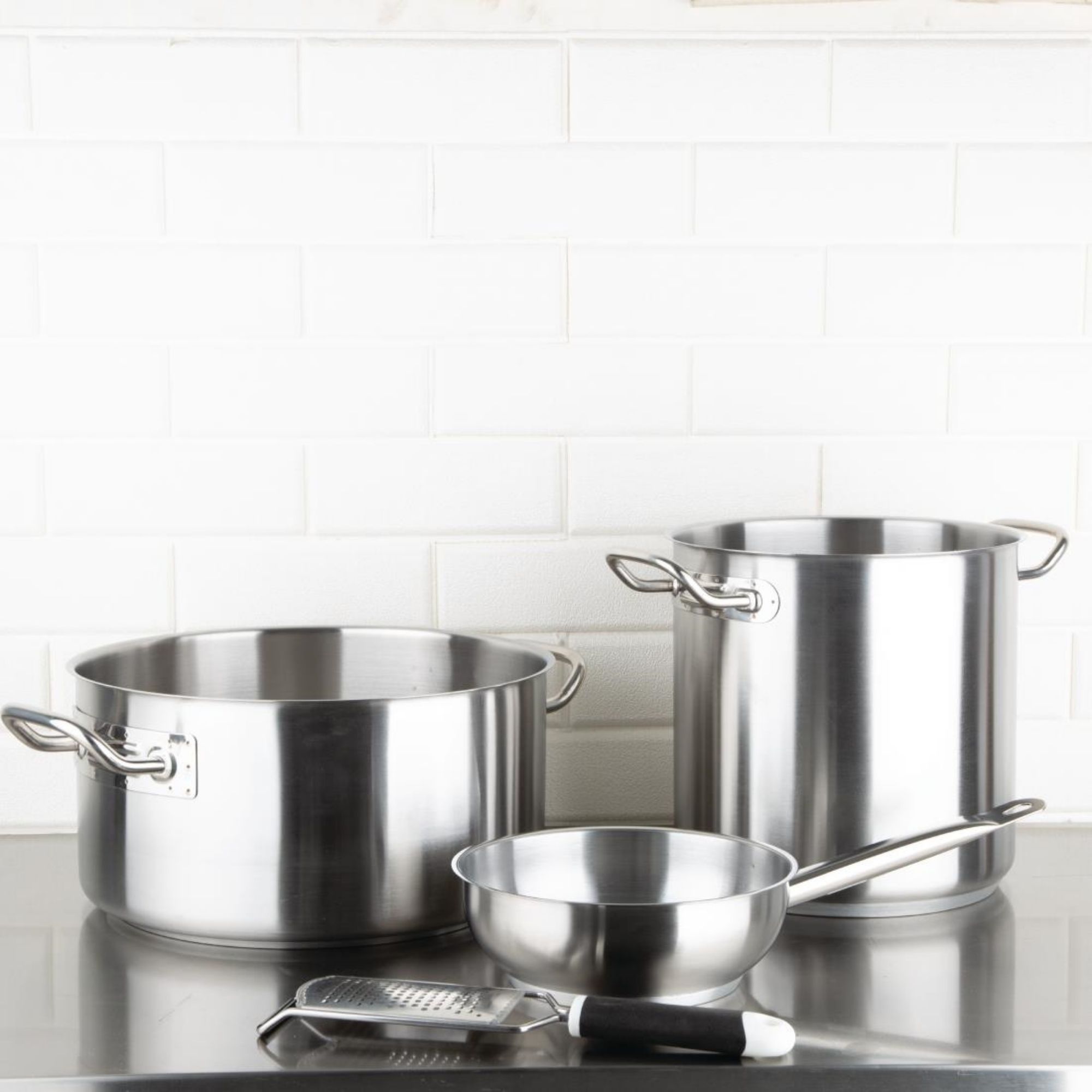 Picture of Vogue Stainless Steel Stew Pan 32cm