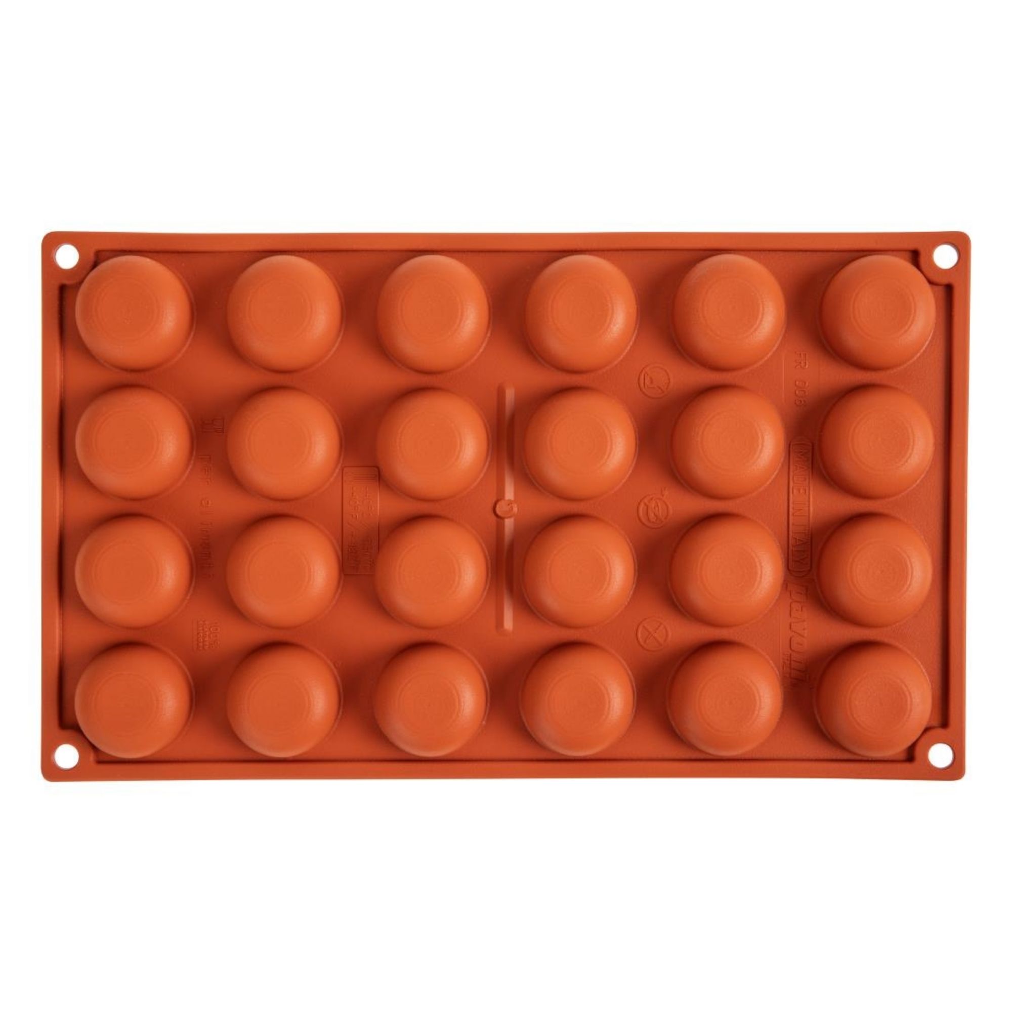 Picture of Pavoni Formaflex Silicone Pomponette Mould 24 Cup