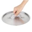 Picture of Vogue Stainless Steel Saucepan Lid 24cm