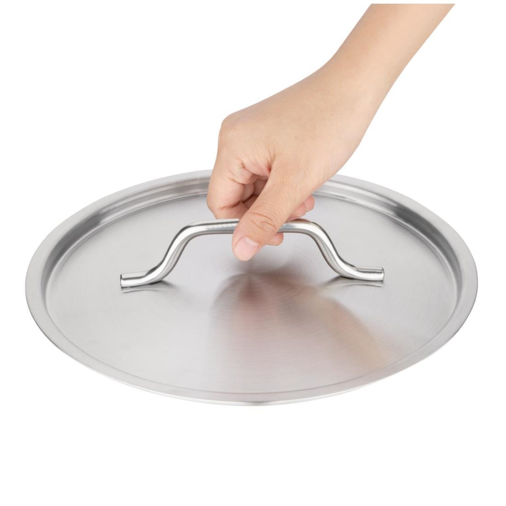 Picture of Vogue Stainless Steel Saucepan Lid 24cm