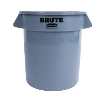 Picture of Rubbermaid BRUTE Utility Container 37.9Ltr Grey