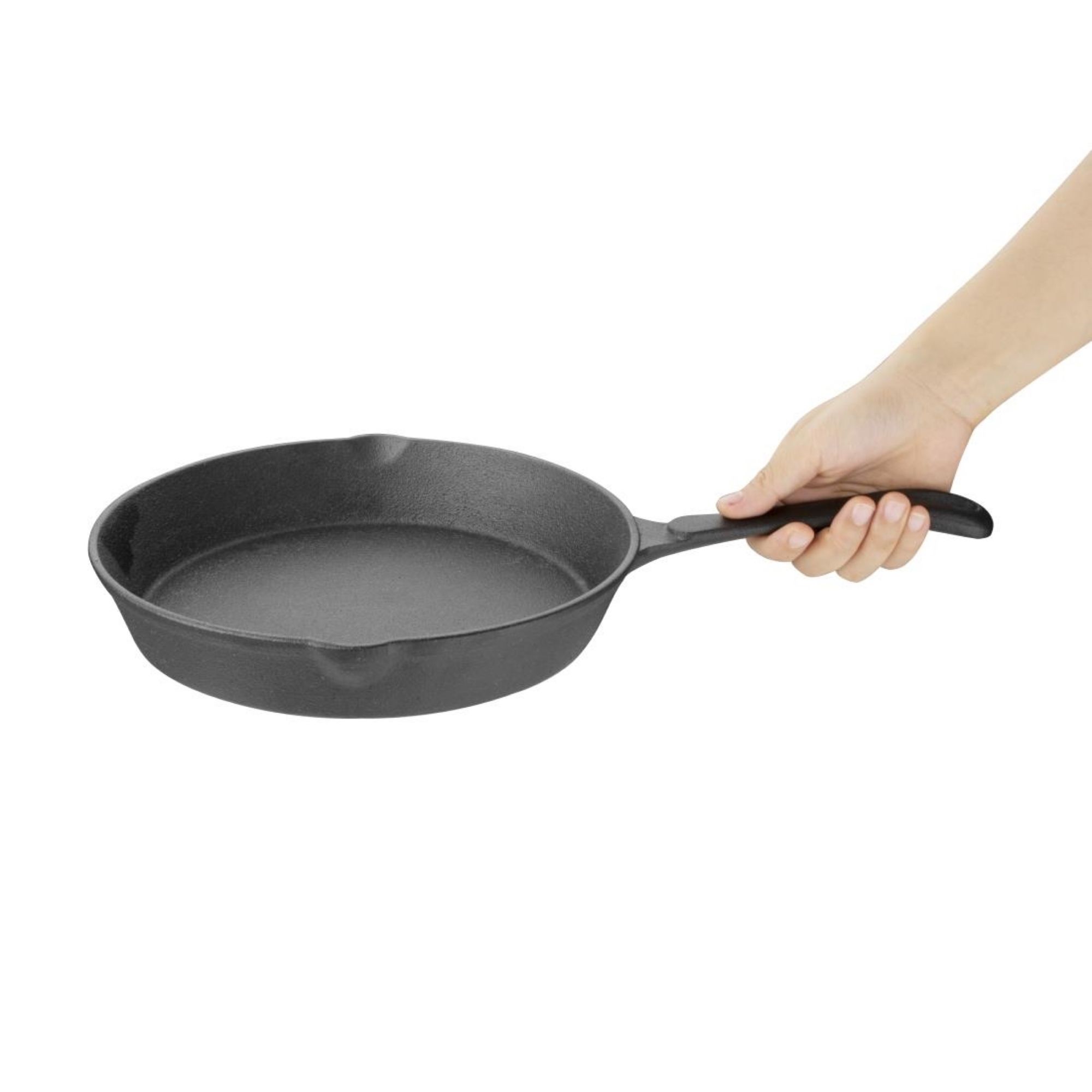 Picture of Vogue Round Cast Iron Skillet Pan 25cm