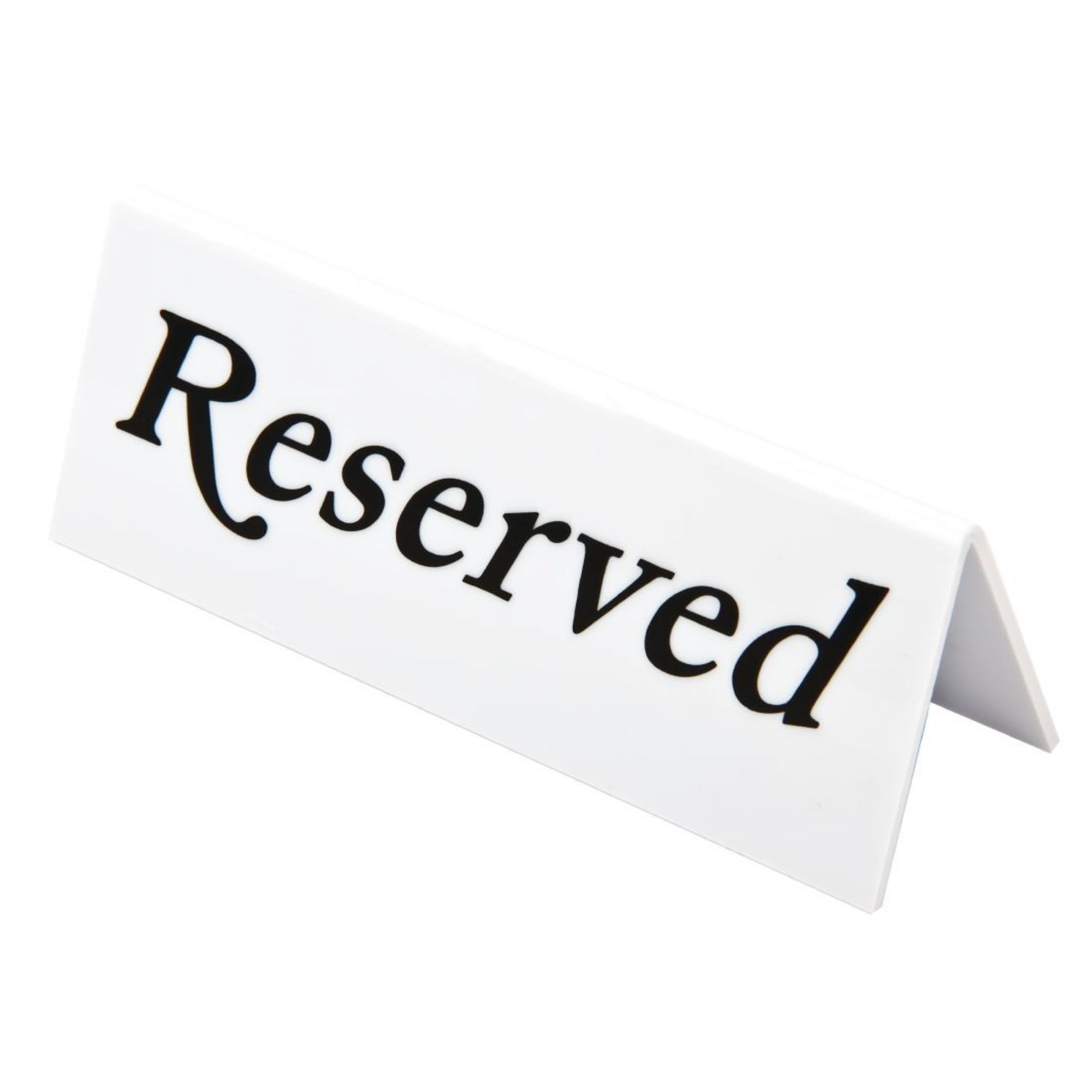 Picture of Plastic Reserve Signs (Pack of 10)