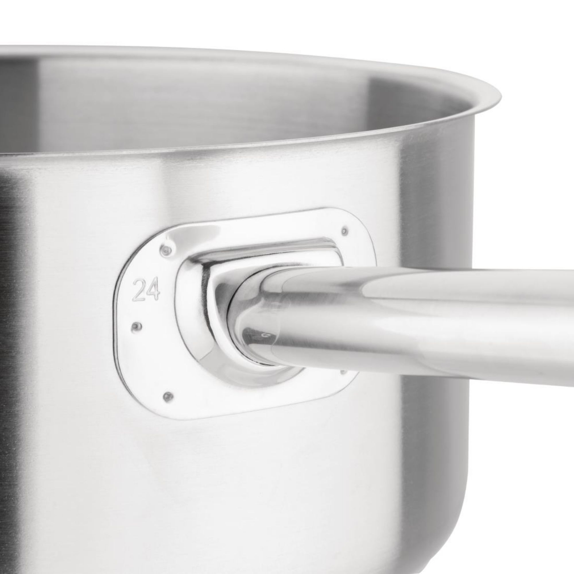 Picture of Vogue Stainless Steel Saucepan 24cm