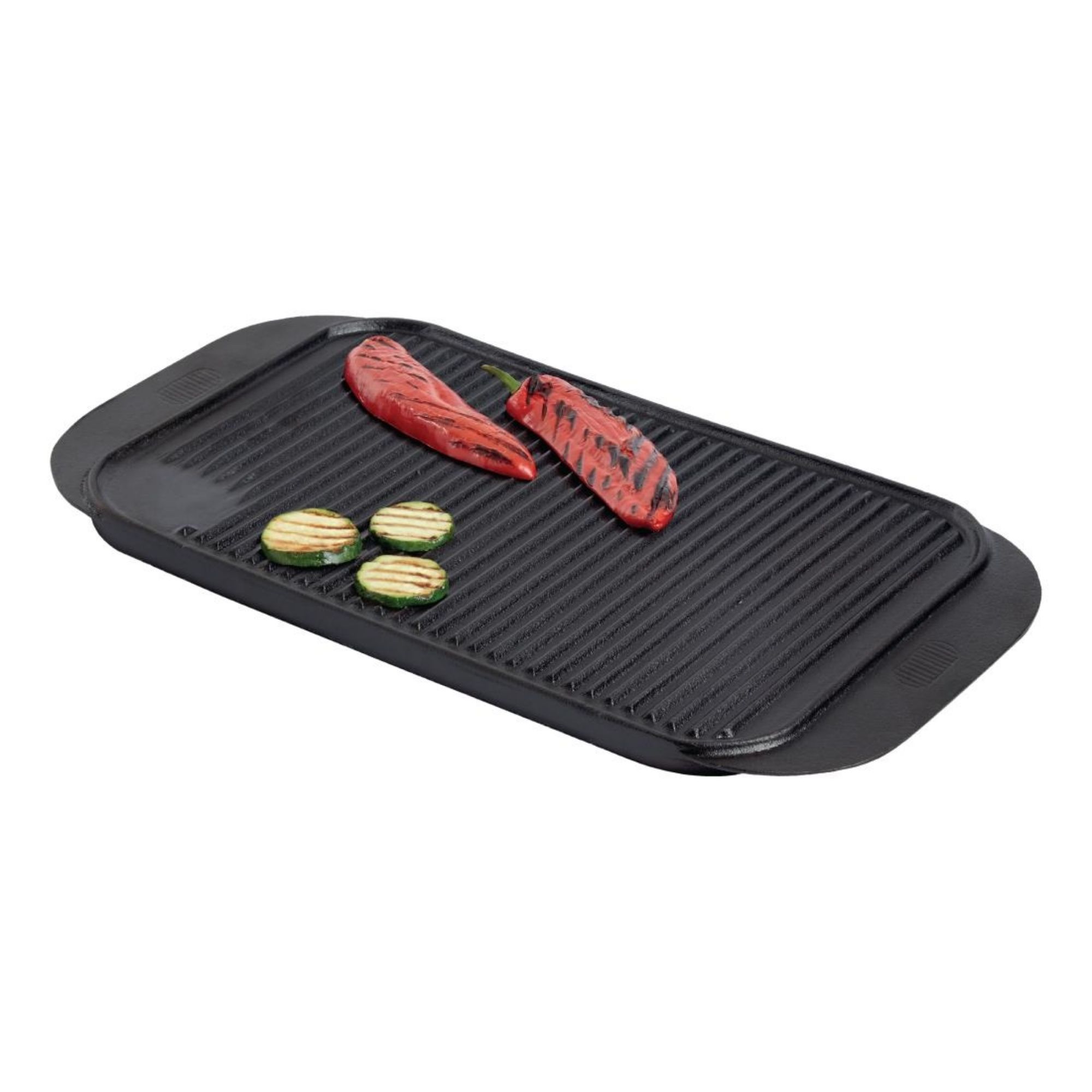 Picture of Vogue Reversible Cast Iron Double Griddle Pan