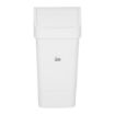 Picture of SYR Polypropylene Swing Bin White 50Ltr