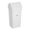 Picture of SYR Polypropylene Swing Bin White 50Ltr