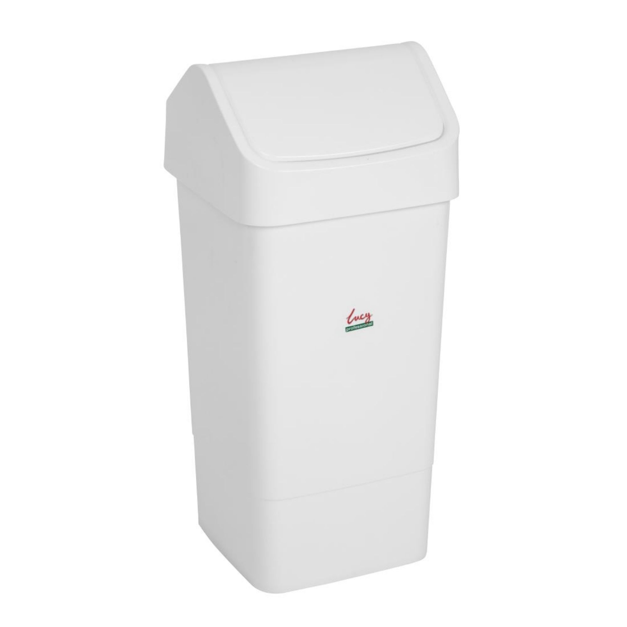 Picture of SYR Polypropylene Swing Bin White 50Ltr