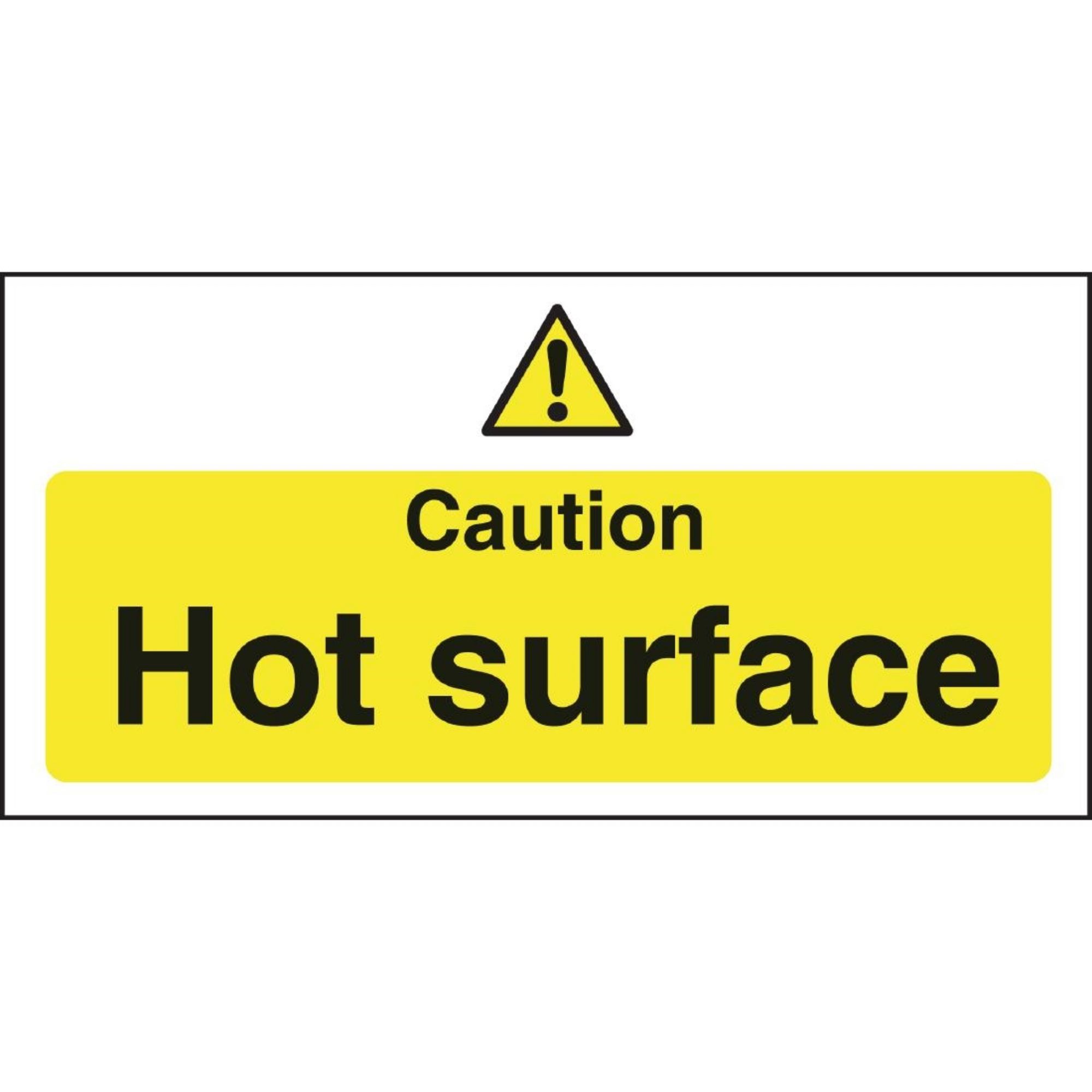 Picture of Vogue Caution Hot Surface Sign
