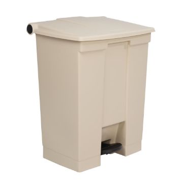 Picture of Rubbermaid Step-On Pedal Bin 68Ltr - Beige