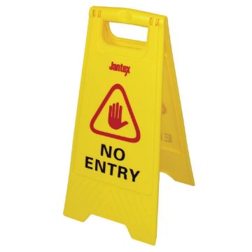 Picture of Jantex No Entry Safety Sign