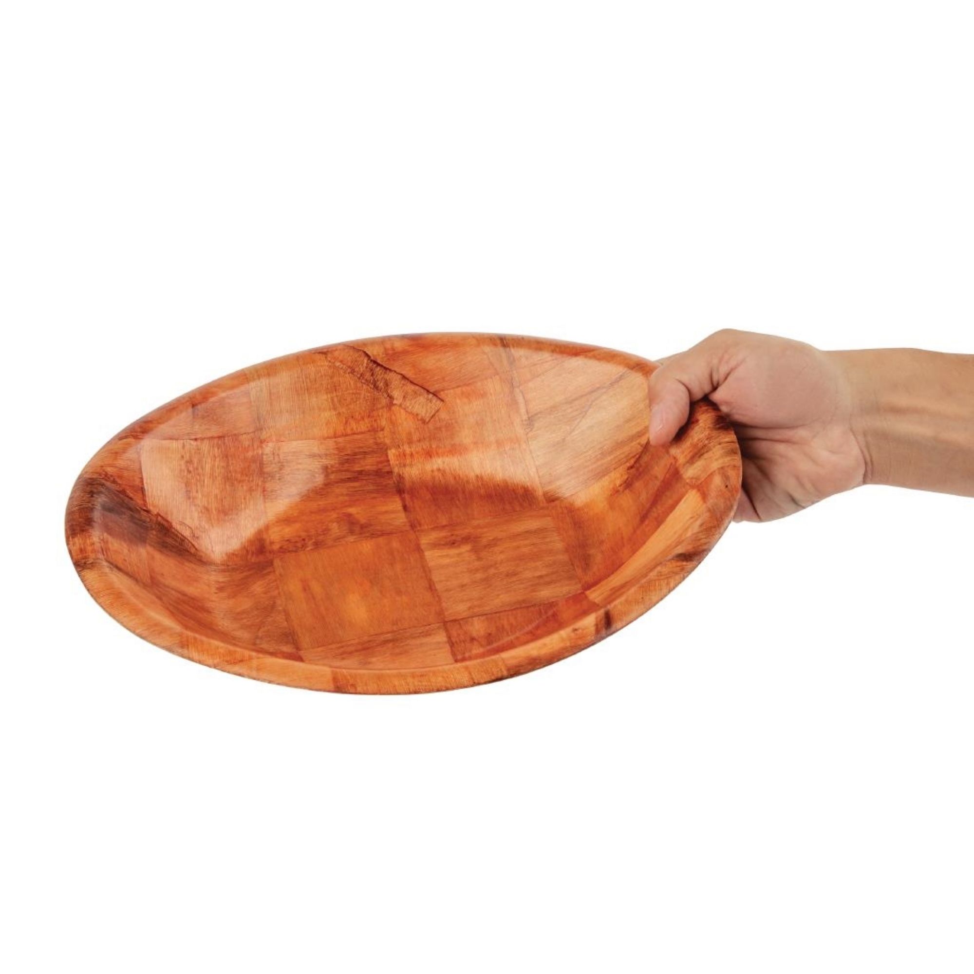 Picture of Olympia Oval Wooden Bowl Large