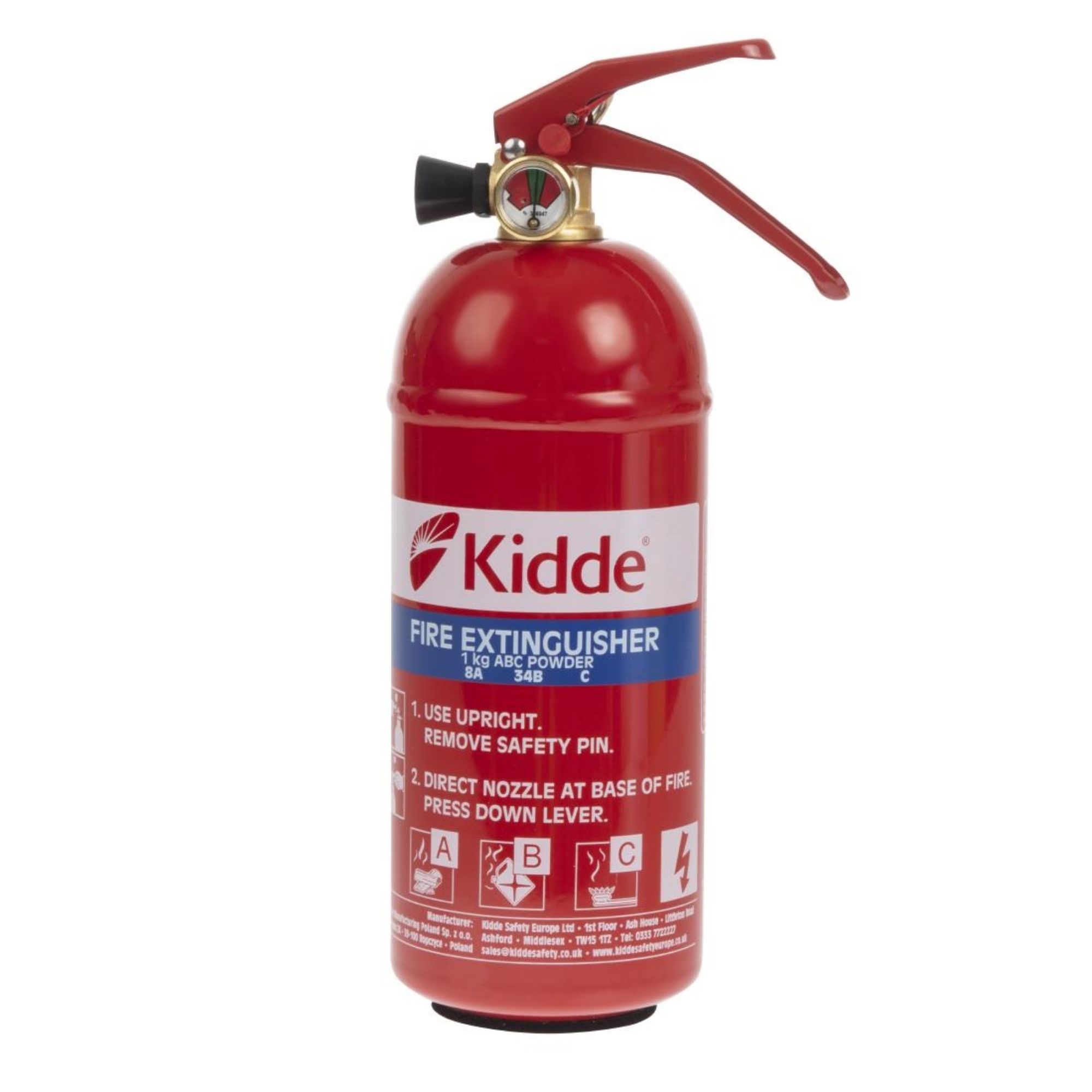 Picture of Kidde Multi Purpose Fire Extinguisher (A,B, C and electrical fires)