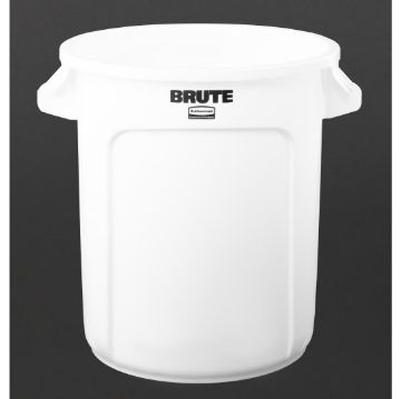 Picture of Rubbermaid BRUTE Container 37.9Ltr White