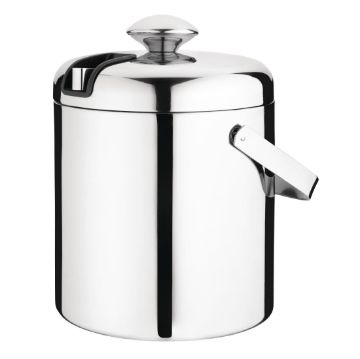 Picture of Olympia Ice Bucket with Lid and Tongs 1.23Ltr