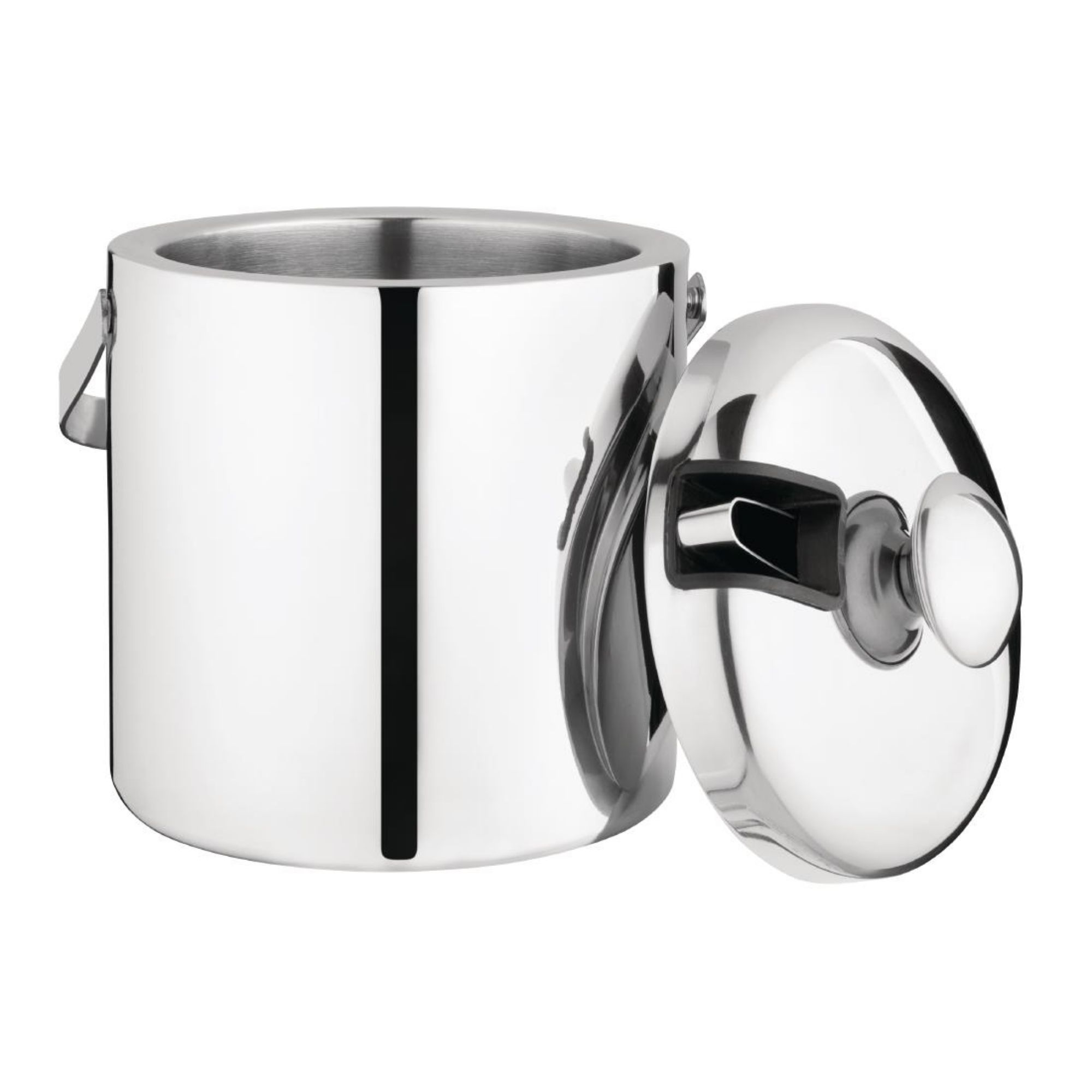 Picture of Olympia Ice Bucket with Lid and Tongs 1.23Ltr